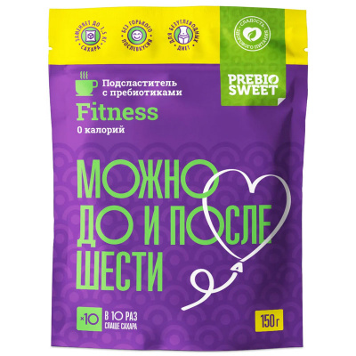 PrebioSweet Fitness Заменитель Сахара (150 гр.)