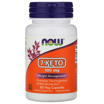 NOW 7-Keto 100 мг. (60 капс.)