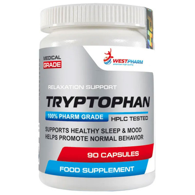WestPharm Tryptophan 250 мг. (90 капс.)