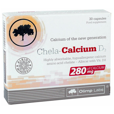 Olimp Chela-Calcium D3 (30 капс.) в интернет-магазине спортивного питания belka.store