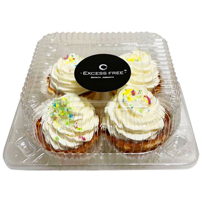 Excess Free Пирожное "Корзиночки с творожным кремом" (160 гр.)