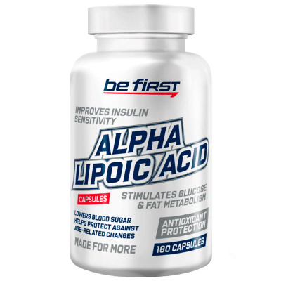 Be First Alpha lipoic acid (180 капс.) [M] в интернет-магазине спортивного питания belka.store
