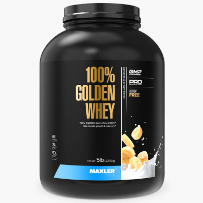 Maxler Golden Whey (2267 гр.) в интернет-магазине спортивного питания belka.store