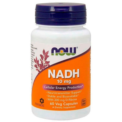 NOW NADH 10 мг. (60 капс.)