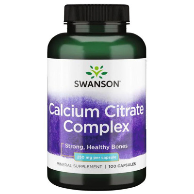 Swanson Calcium Citrate Complex 250 мг. (100 капс.)