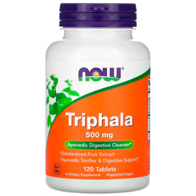 NOW Triphala 500 мг. (120 таб.)