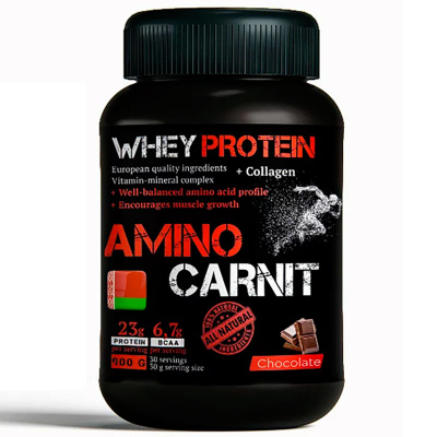 Amino Carnit Whey Protein (900 гр.) в интернет-магазине спортивного питания belka.store