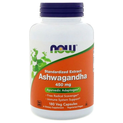 NOW Ashwagandha Extract 450 мг. (180 капс.)