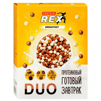 Protein Rex Сухой Готовый завтрак с высоким содержанием белка (250 гр.)