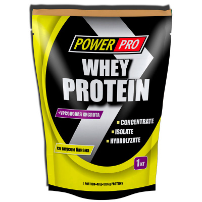 PowerPro Whey Protein (1000 гр.) в интернет-магазине спортивного питания belka.store