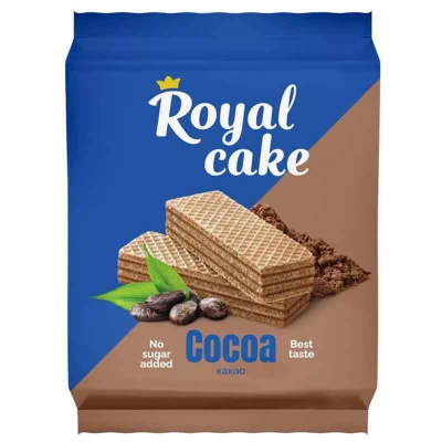 Royal Cake Вафли без сахара (120 гр.) Royal Cake Вафли без сахара (120 гр.)