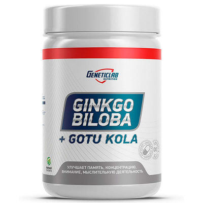 GeneticLab Nutrition Ginkgo Biloba (60 капс.)