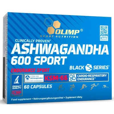 Olimp Sport Nutrition Ashwagandha 600 Sport (60 капс.) Olimp Sport Nutrition Ashwagandha 600 Sport (60 капс.)