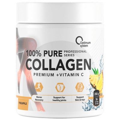 Фотография Optimum System 100% Pure Collagen Powder (200 гр.) в интернет-магазине спортивного питания belka.store за 1 140 ₽ Optimum System 100% Pure Collagen Powder (200 гр.) в интернет-магазине спортивного питания belka.store