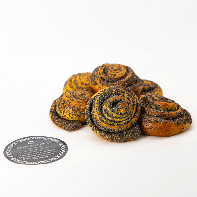 Excess Free Низкоуглеводные улитки с маком (200 гр.)