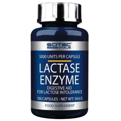 Scitec Nutrition Essentials Lactase Enzyme (100 капс.)