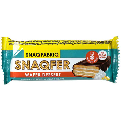 Snaq Fabriq Вафельный батончик в глазури (45 гр.) Snaq Fabriq Вафельный батончик в глазури (45 гр.)