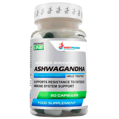 WestPharm Ashwagandha 120 мг. (60 капс.) в интернет-магазине спортивного питания belka.store