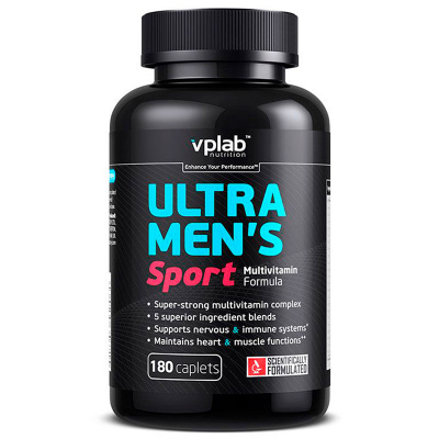 VPLAB nutrition Ultra Mens Sport Multivitamin Formula (180 капс.)