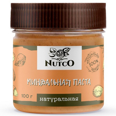 Nutco Миндальная паста натуральная (100 гр.)