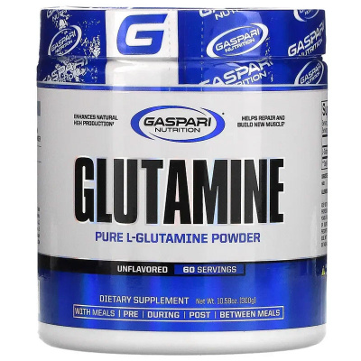 Gaspari Nutrition L-Glutamine (300 гр.) в интернет-магазине спортивного питания belka.store
