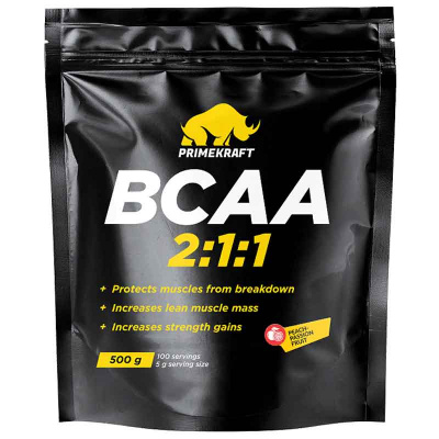 Prime Kraft BCAA 2:1:1 дойпак (500 гр.) Prime Kraft BCAA 2:1:1 дойпак (500 гр.)
