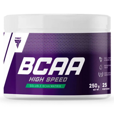 Фотография Trec Nutrition BCAA High Speed (250 гр.) в интернет-магазине спортивного питания belka.store за 1 790 ₽ Trec Nutrition BCAA High Speed (250 гр.) в интернет-магазине спортивного питания belka.store