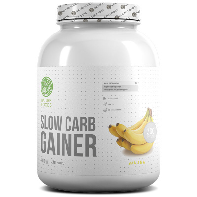 Nature Foods Slow Carb Gainer банка (3000 гр.) в интернет-магазине спортивного питания belka.store 