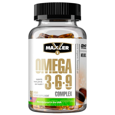 Maxler Omega 3-6-9 Complex (90 капс.) в интернет-магазине спортивного питания belka.store