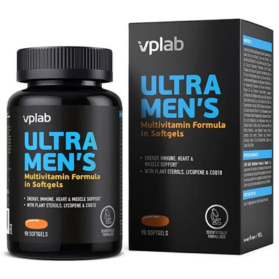 VPLab Nutrition Ultra Mens Sport Multivitamin Formula (90 гел. капс.)