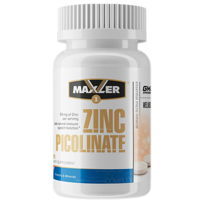 Maxler Zinc Picolinate 50 мг. (60 таб.)