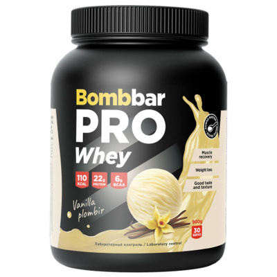 Bombbar Pro Whey (900 гр.) в интернет-магазине спортивного питания belka.store 